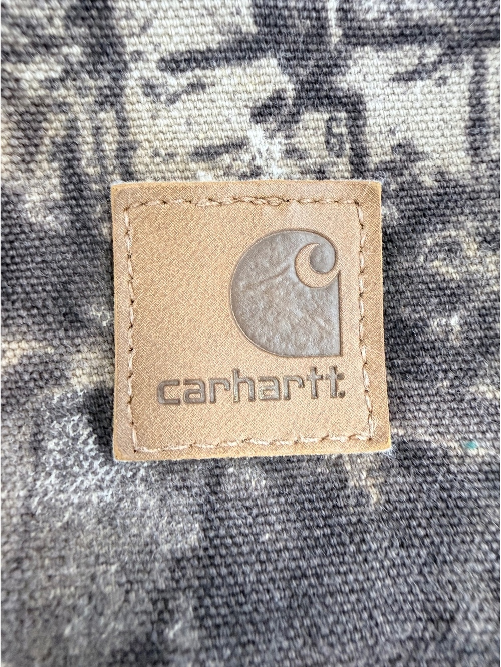 Carhartt Men's Camo Work Pants Size 32x32 Durable Outdoor Hunting Trousers